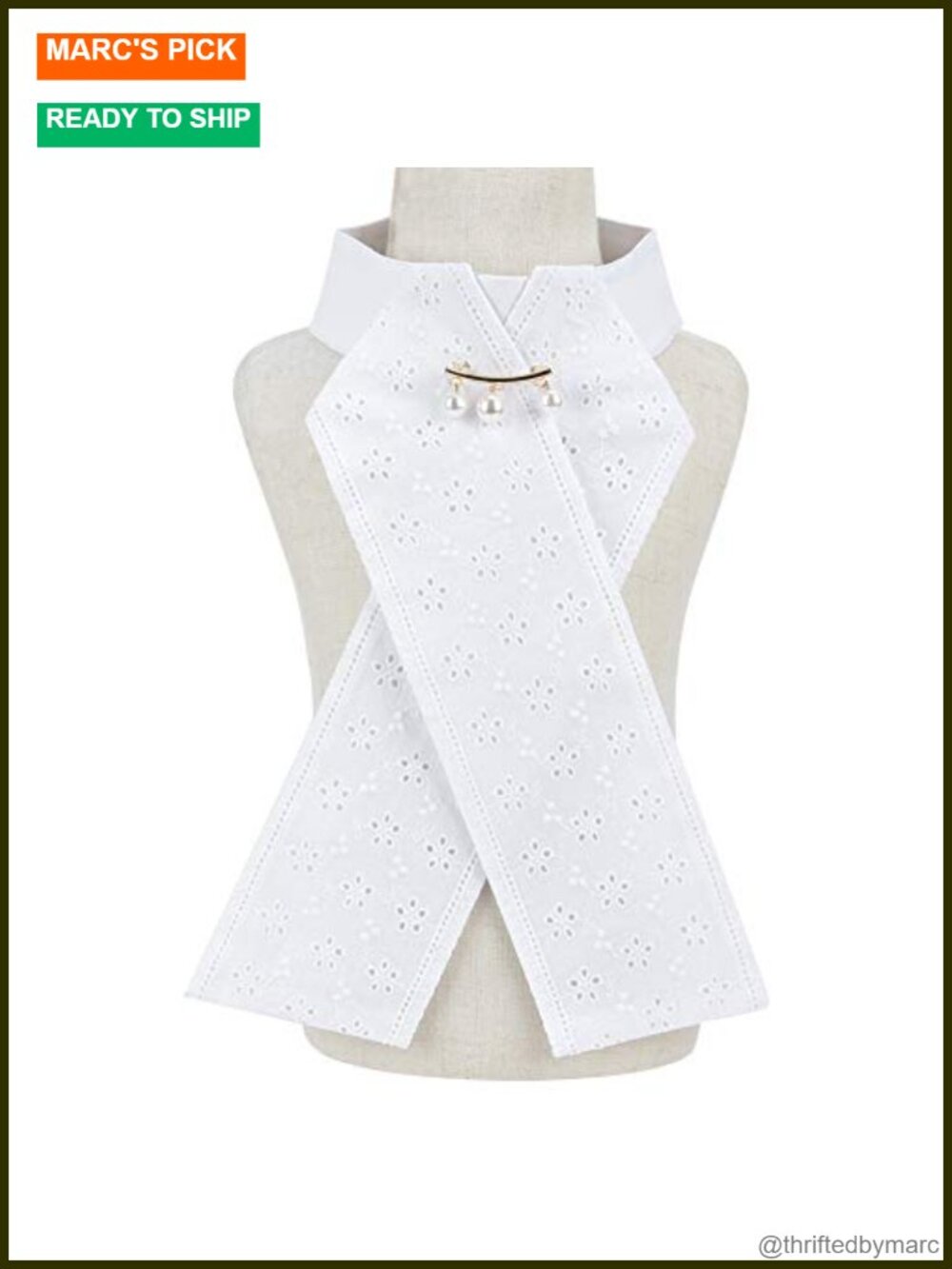 Equestrian Riding Stock Tie Combed Cotton Horse Show Necktie